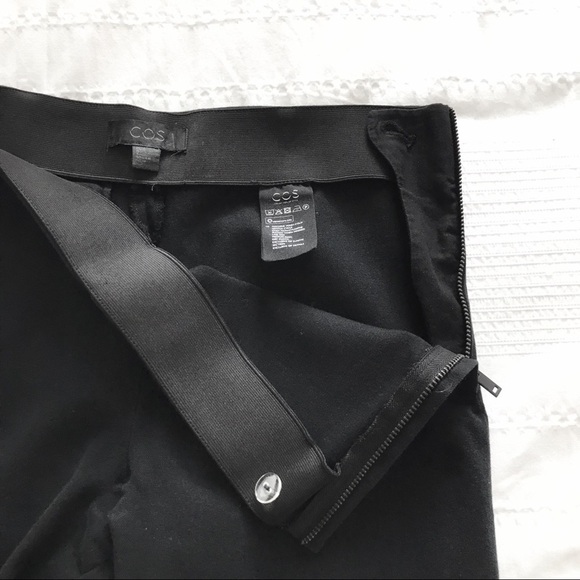 COS BLACK CROPPED SKINNY PANTS - 6 - Picture 4 of 7